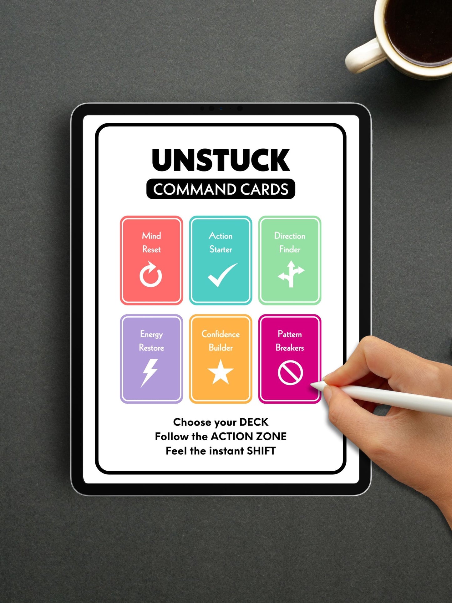 Unstuck Command Cards: Your Ultimate Breakthrough Tool