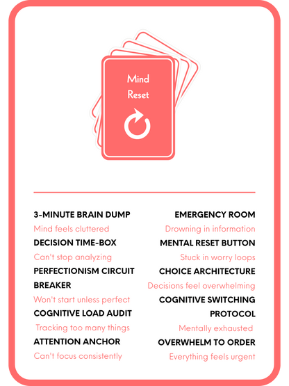 Unstuck Command Cards: Your Ultimate Breakthrough Tool