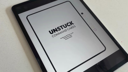 Unstuck Command Cards: Your Ultimate Breakthrough Tool